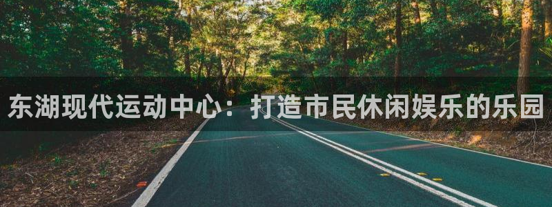 哈哈体育下载：东湖现代运动中心：打造市民休闲娱乐的乐园