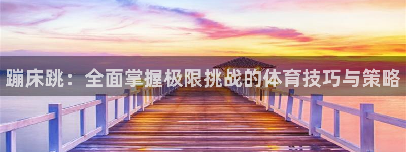 哈哈体育十年：蹦床跳：全面掌握极限挑战的体育技巧与策略