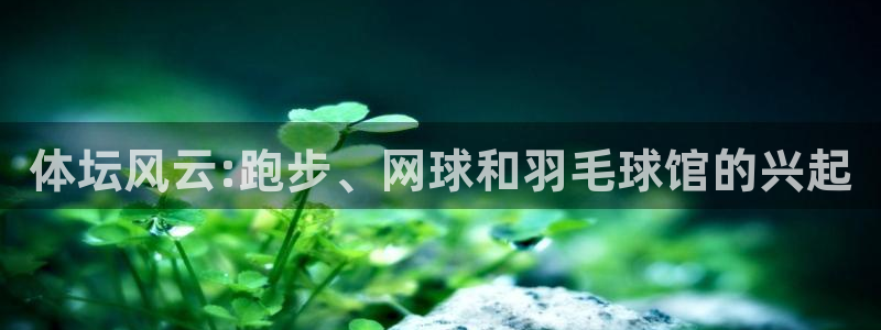 哈哈体育下载：体坛风云:跑步、网球和羽毛球馆的兴起